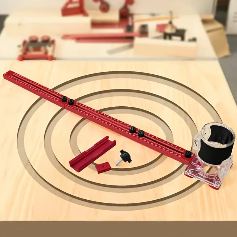 Εκτεταμένος Οδηγός Φρεζάρας 3-σε-1 για Κοπή Κύκλων