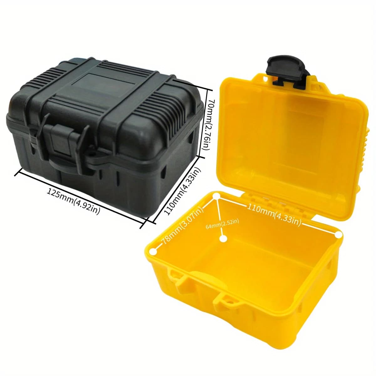 Ανθεκτική Πλαστική Θήκη Αποθήκευσης και Οργάνωσης Ρολογιών